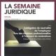 Couverture Semaine Juridique Pratique Socialedu 15 avril 2025